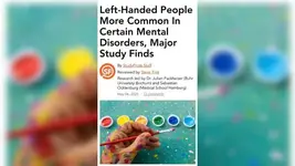 Левши чаще страдают от шизофрении, аутизма и психопатии.webp