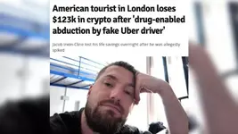 Американский турист потерял $123.000 (почти 10 миллионов рублей) в криптовалюте после поездки...webp