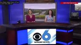 Беременная ведущая Нью-Йоркского телеканала WRGB Оливия Жакит провела прямой эфир после того,...webp